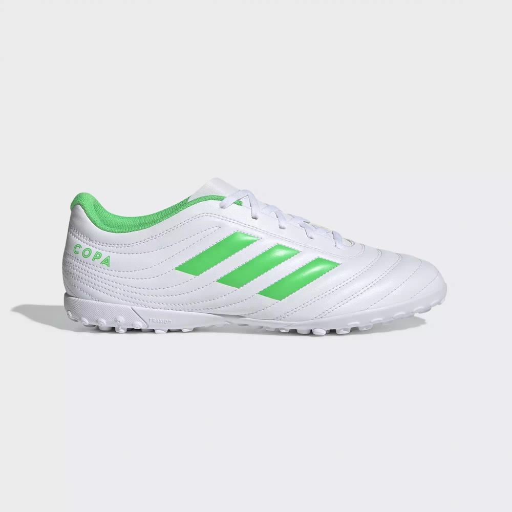 Adidas Copa 19.4 Turf Tenis De Futbol Blancos Para Hombre (MX-87833)